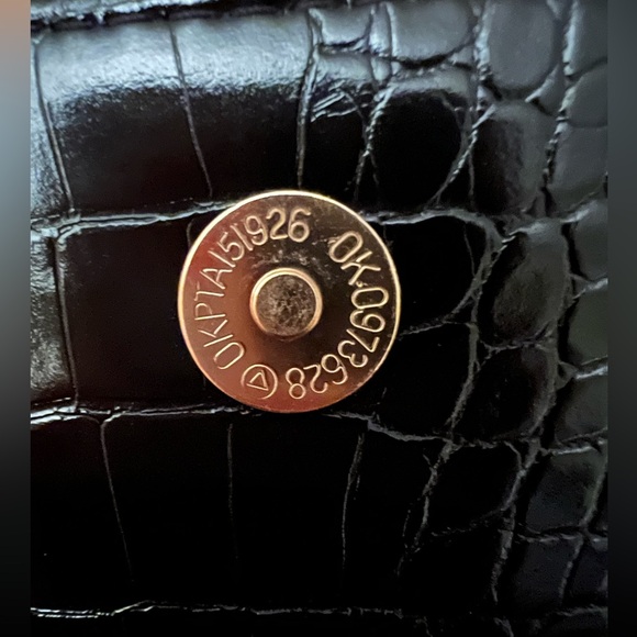 BEBE AUTHENTIC Fabiola Stamped Crocodile Crossbody Bag - Picture 6 of 11